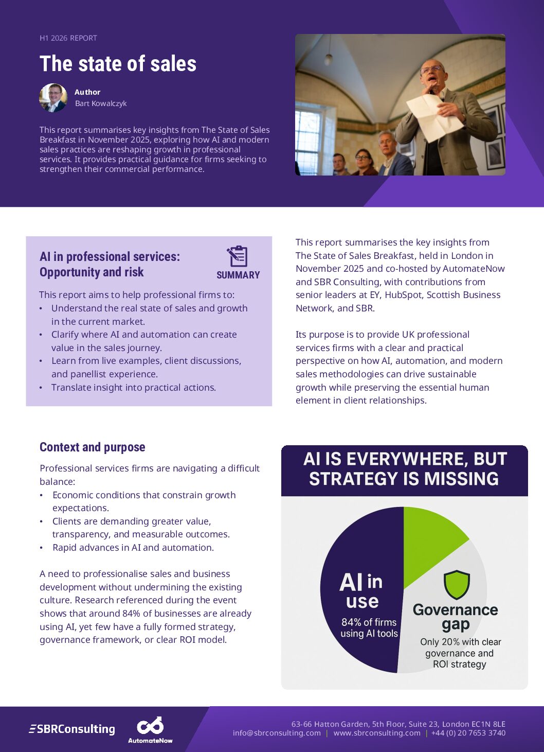 Cover for Article_The-State-of-Sales-Report_H1-2026_SBR-Consulting